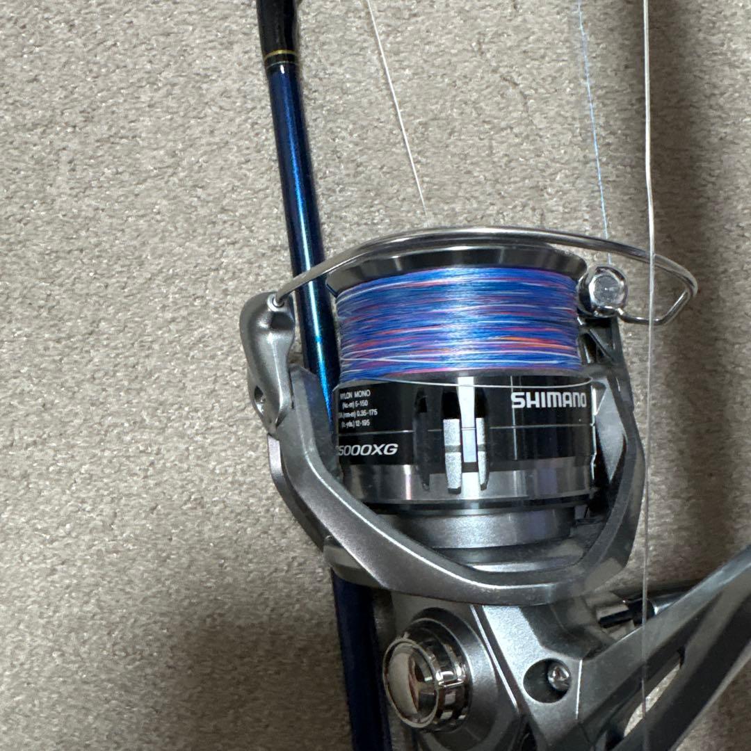 Daiwa ショアジギングロッド + Shimano 5000XG