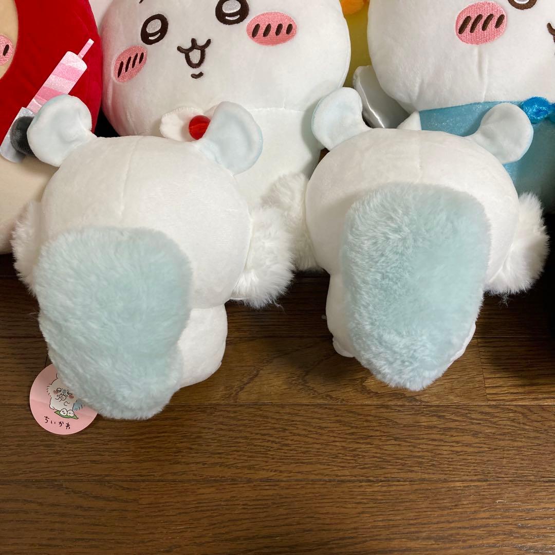 ちいかわ　ぬいぐるみ　プライズ　まとめ売り　ハチワレ　うさぎ　モモンガ　もっちる
