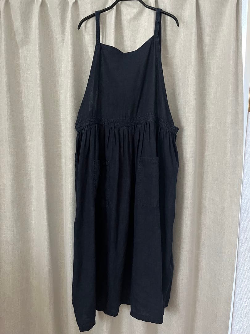 リネンのエプロンワンピース / fog linen work×北欧暮らしの道具店