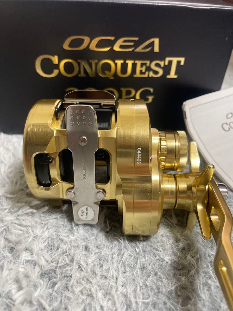 【美品】SHIMANO オシアコンクエスト 300PG 22年モデル リール