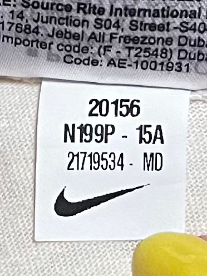 MLBドジャースワールドシリーズ2024優勝記念Tシャツ Nike クリーム