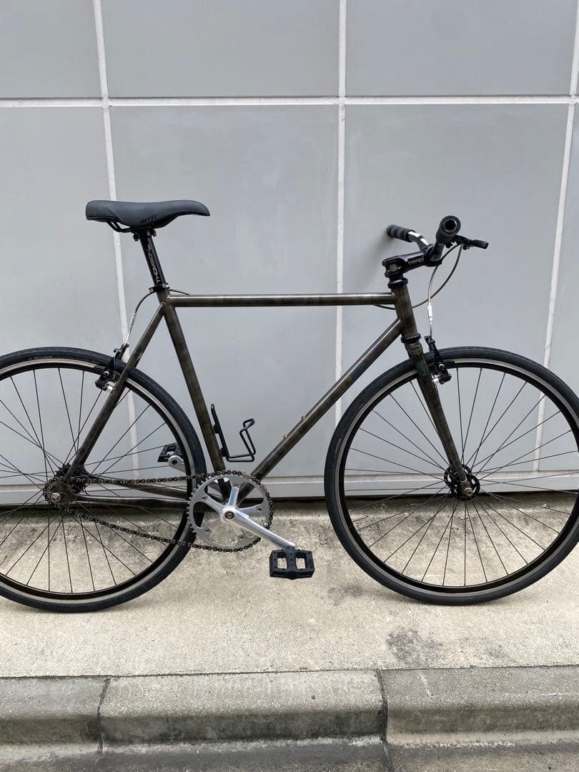 こうすけ Mサイズ mash steel 700c 競輪 ブルーラグ
