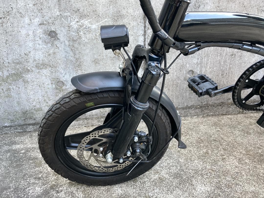 ジャンク品 折り畳み 電動アシスト自転車 モペット