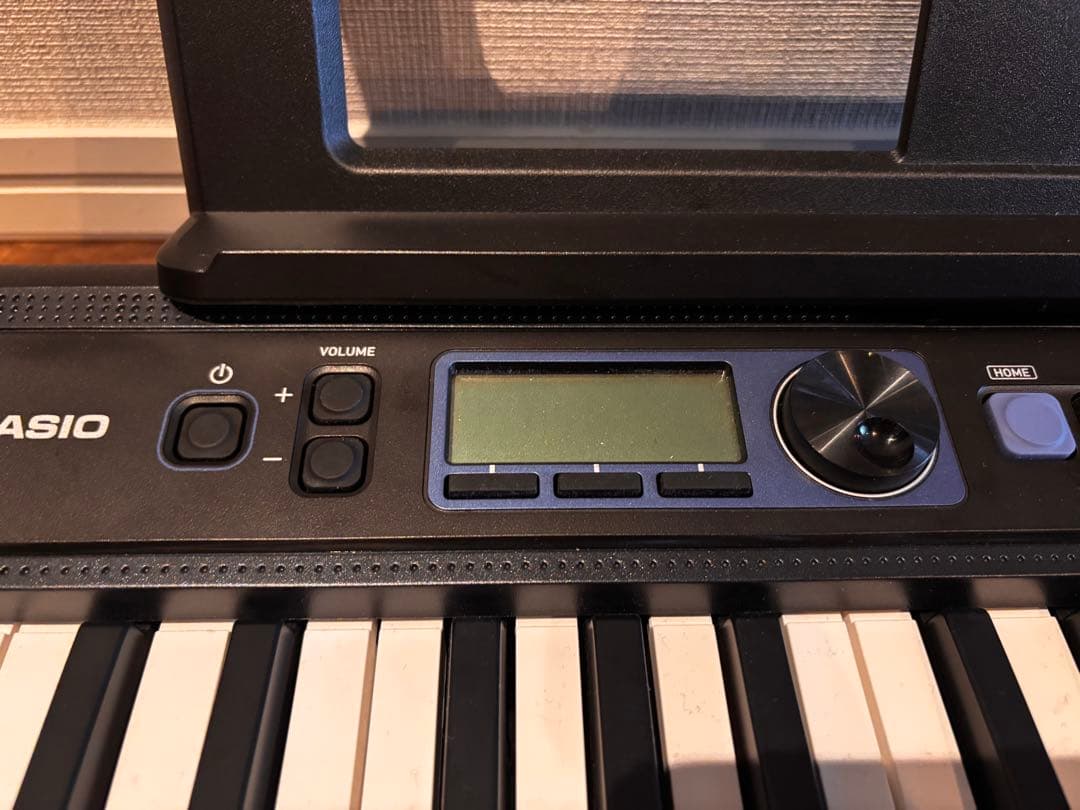 25年製　美品　CASIO Casiotone 61鍵 ブラック　CT-S300