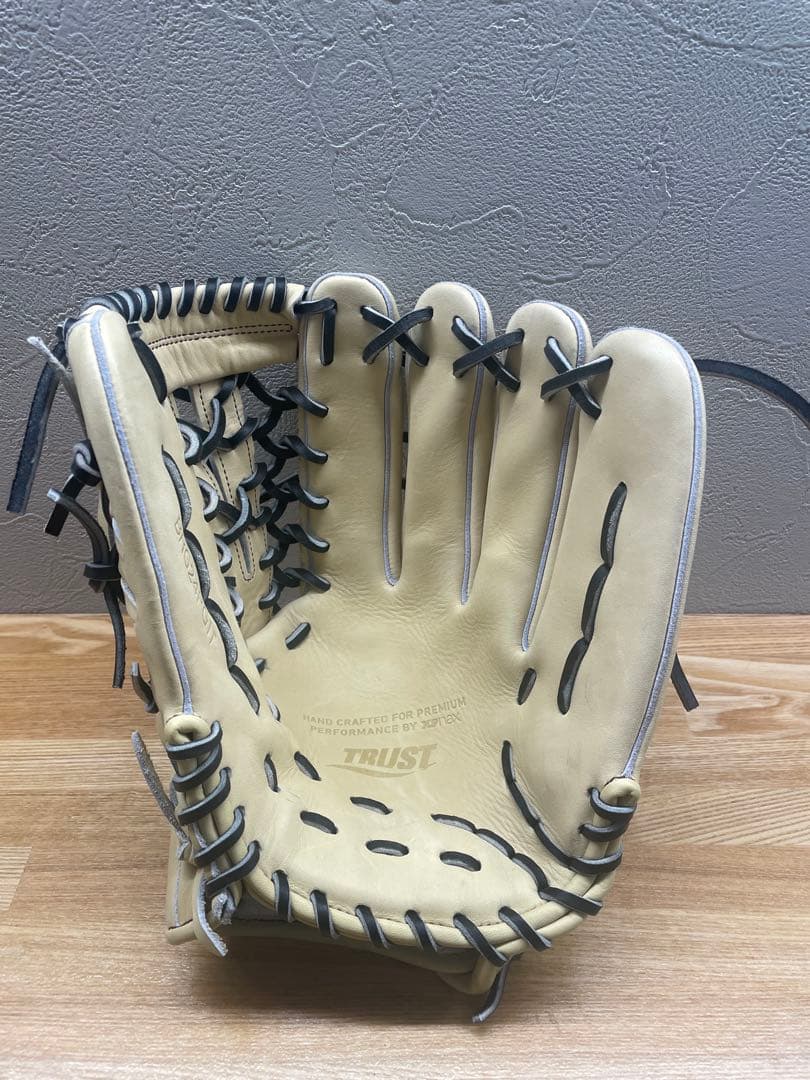 ザナックス トラスト　軟式外野手用グラブ 新品未使用　湯もみ型付け済み