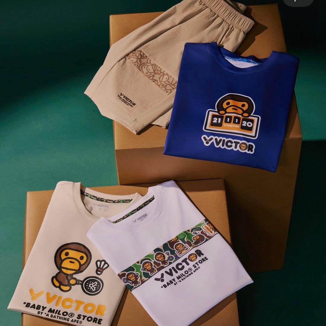 日本未発売 Victor×BABYMILO ハーフパンツバドミントンウェア