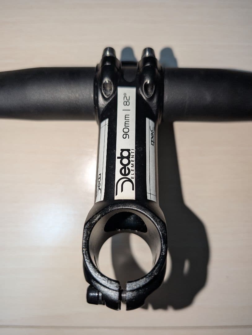 Deda Zero100 ブラック ドロップハンドル ステム
