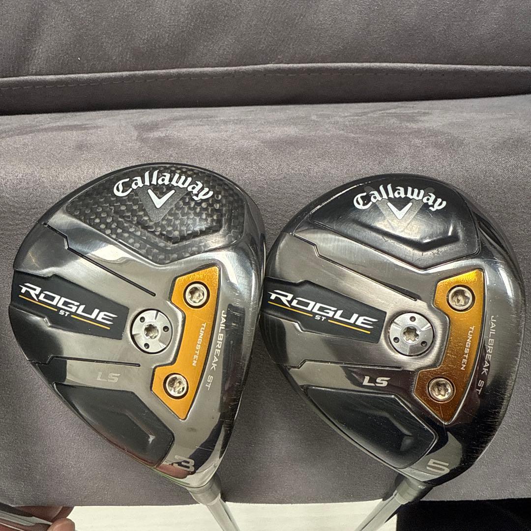 Callaway Rogue ST Max LS ドライバー1.3.5セット