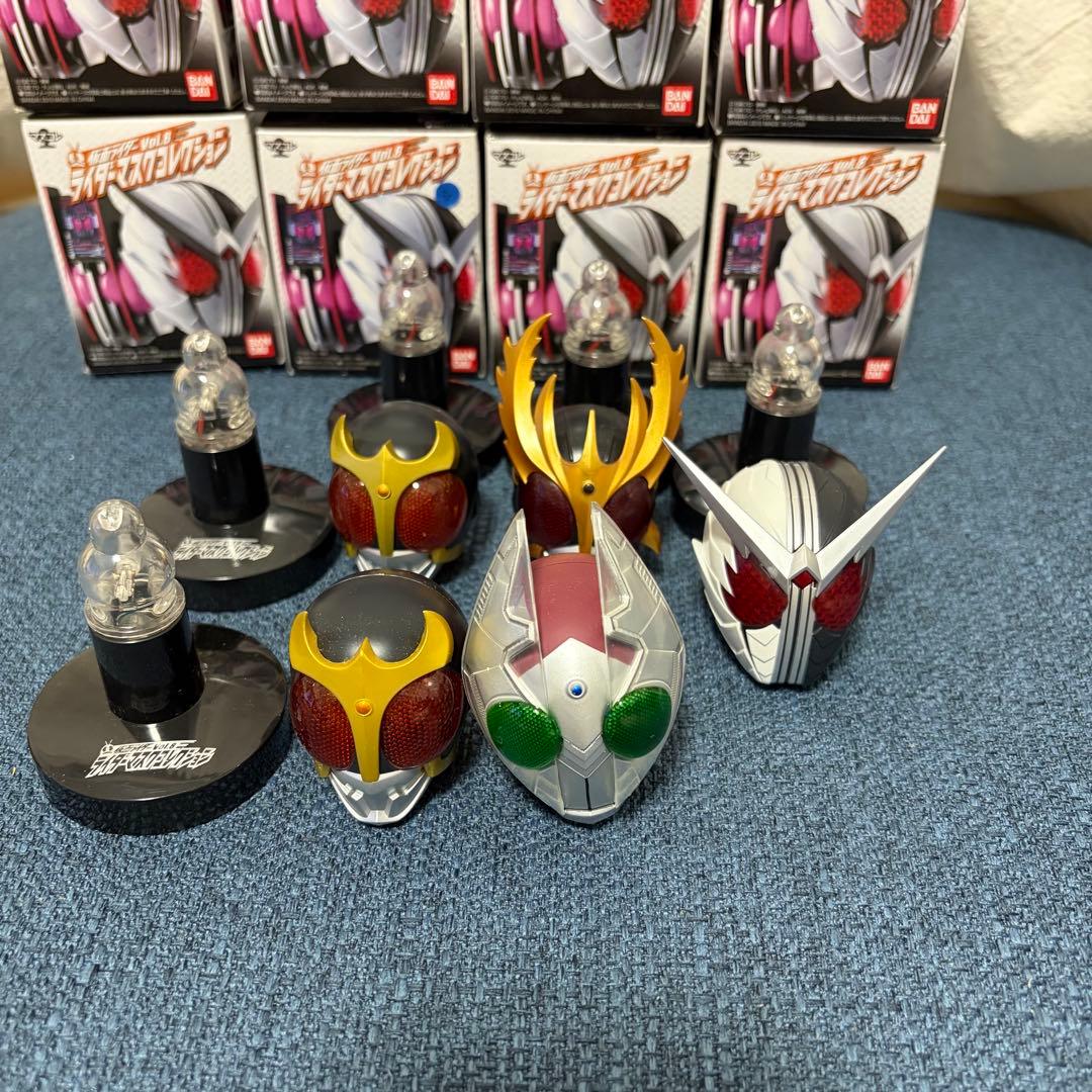 仮面ライダーマスクコレクション vol.8 16体セット 箱あり コンプリート