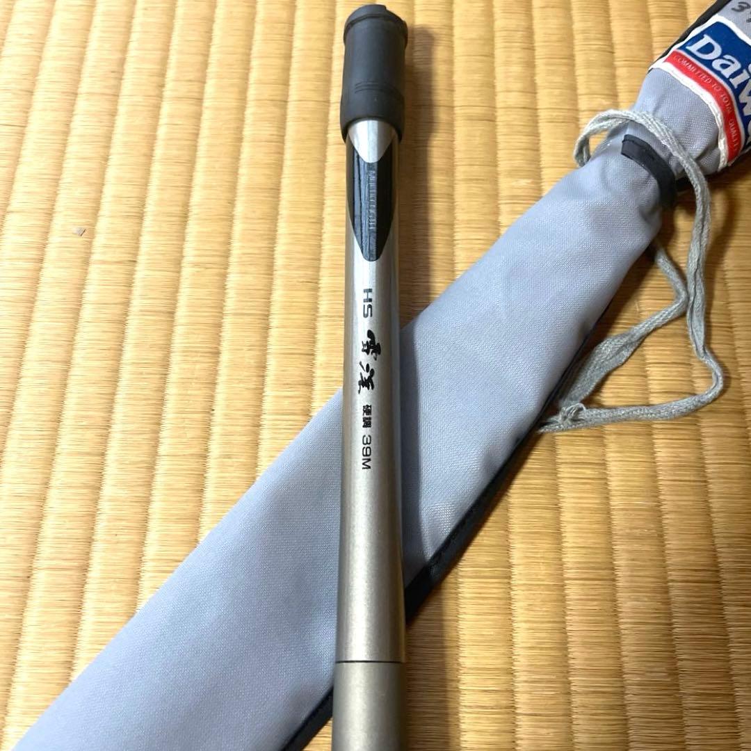 【美品　商品】ダイワ HS雪渓 39M 渓流竿 3.9mマルチレングス ケース付