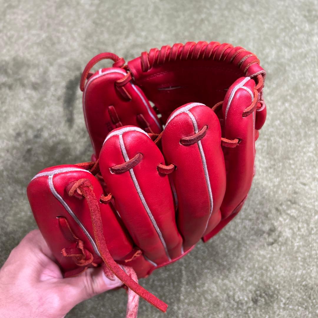 わ*は様 Wilson 赤グローブ