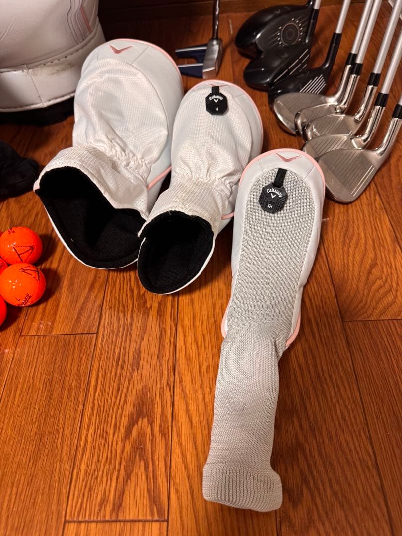 豪華！ Callaway REVAレヴァ クラブセット ホワイトローズ