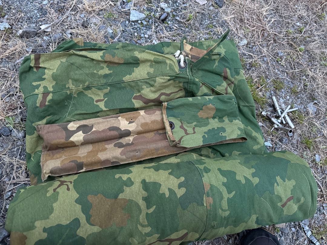 USMCミッチェルパターン軍幕 Aフレームテント カスタム