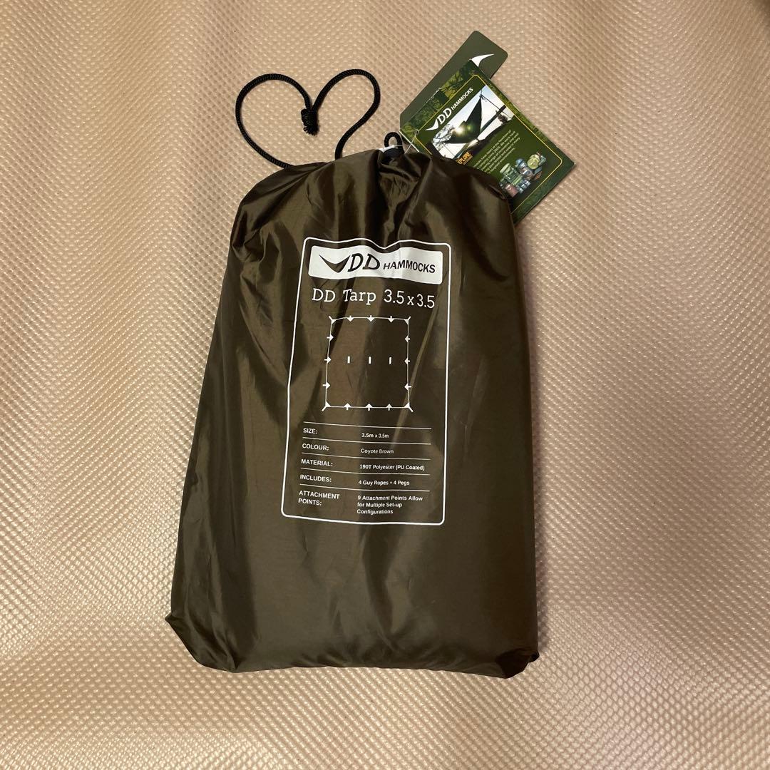 新品未使用DD Tarp 3.5x3.5 コヨーテブラウン