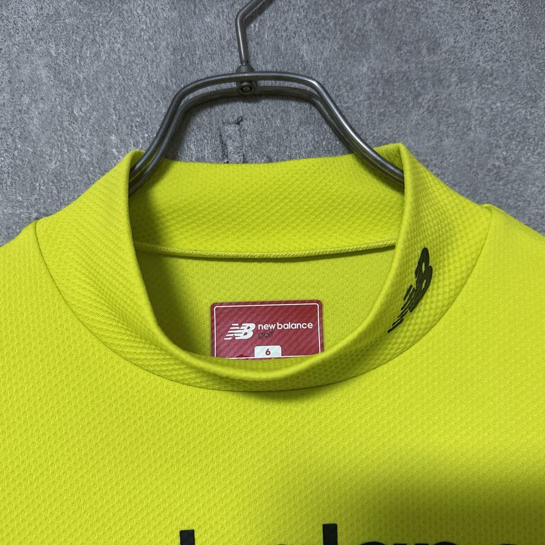 New Balance Golf ニューバランス モックネック ビッグロゴ 6