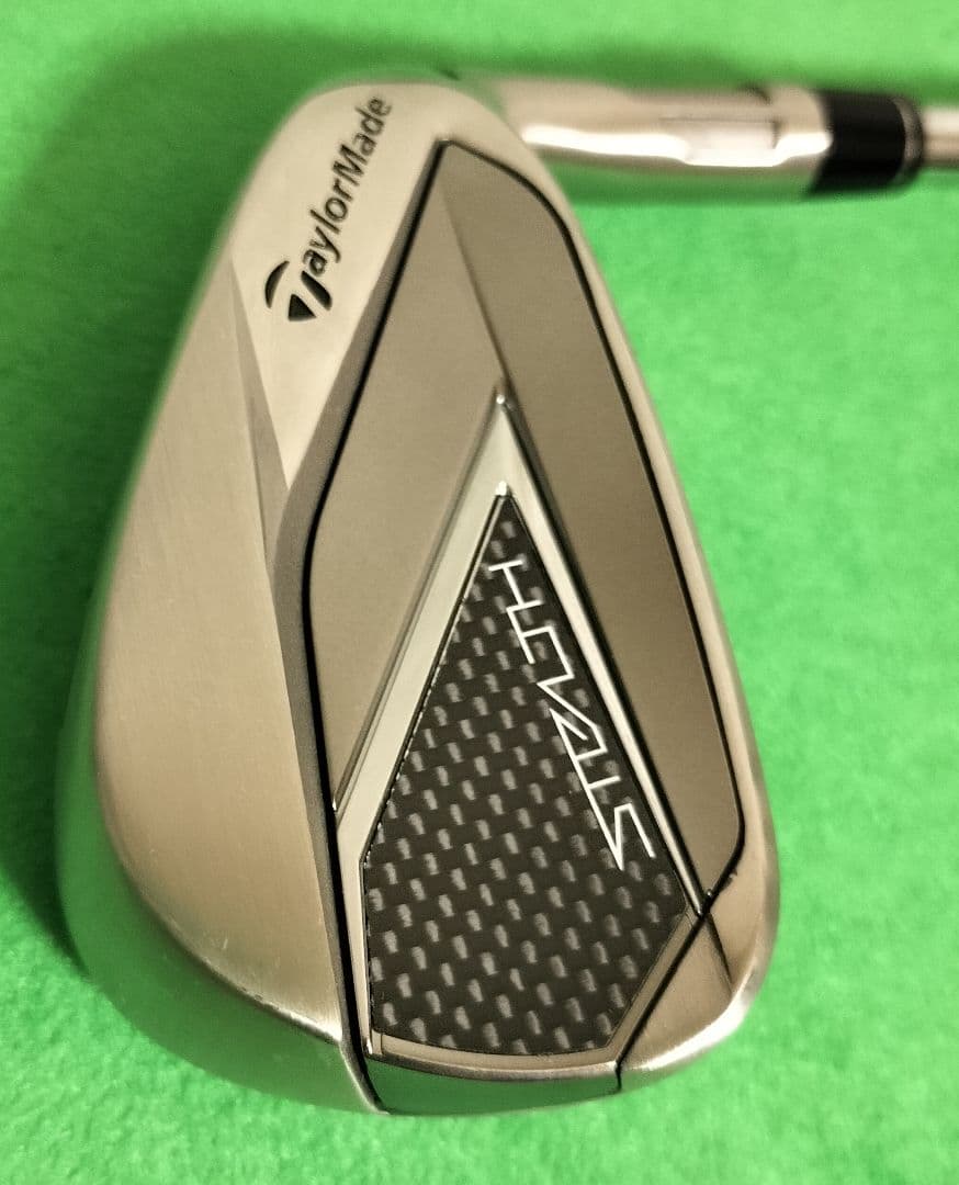 【極美品】テーラーメイド ステルス　7番アイアン 硬S スチールKBS