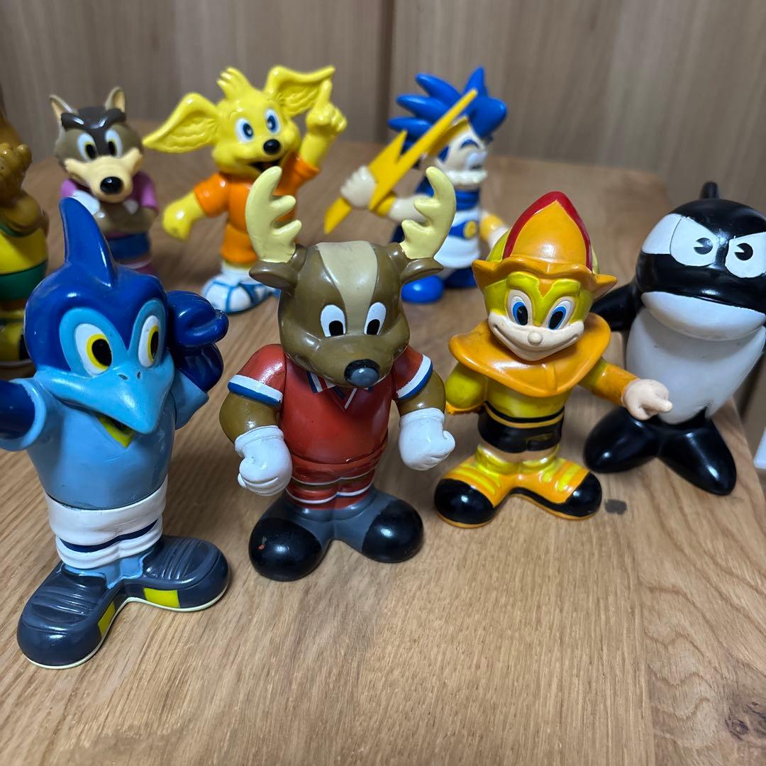 Jリーグ　マスコットフィギュアセット 13体　レトロ　レアグッズ