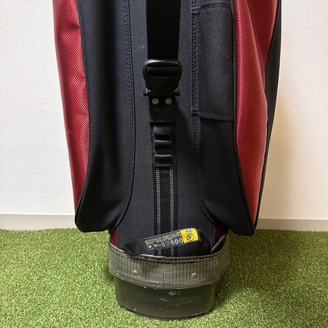 希少 OGIO オジオ キャディバッグ 10分割 ビンテージ 多機能