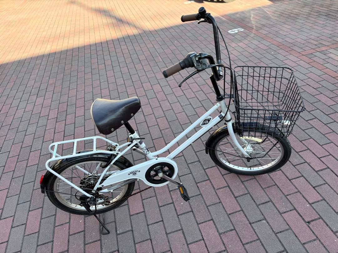 変速付きコンパクトサイクル(20㌅)お届け出来ます。お引き取りも可能です。