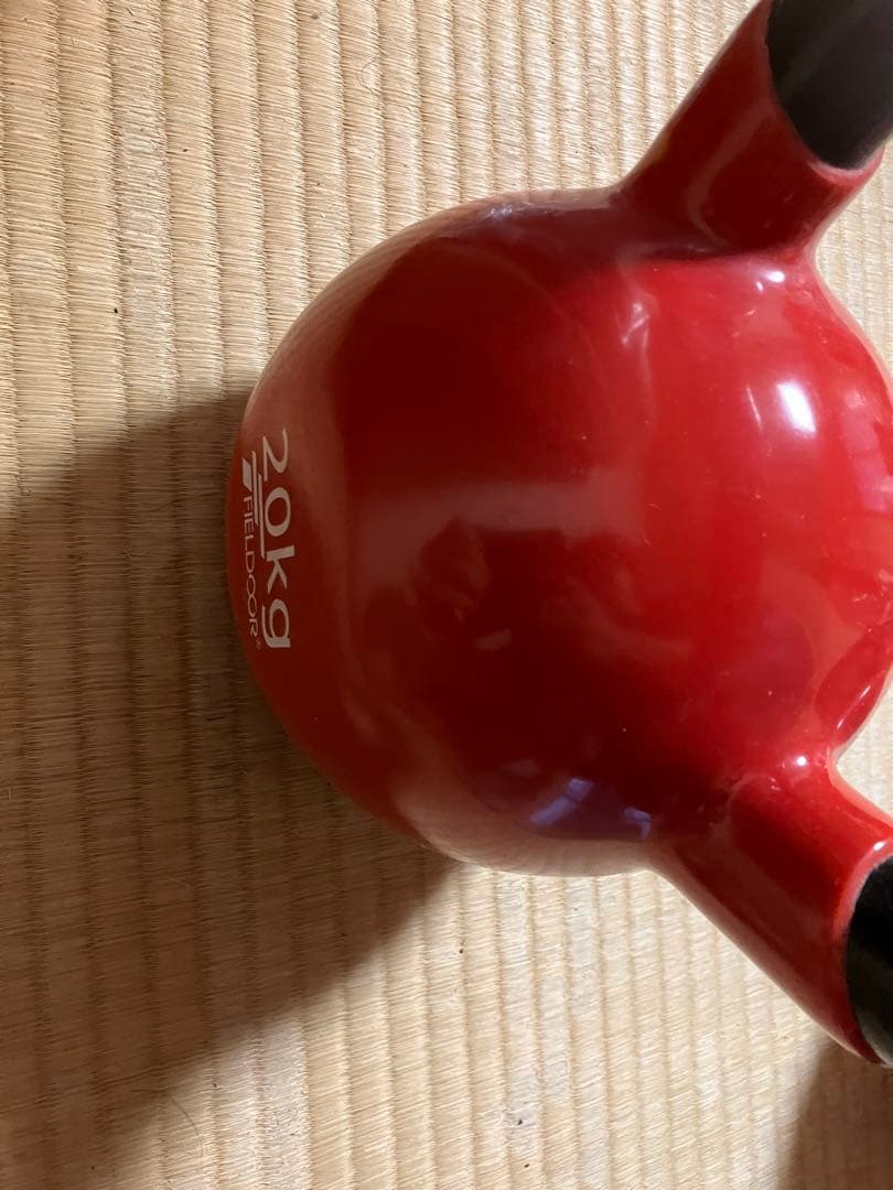 FIELDDOOR 20kg ケトルベル 赤　1つ