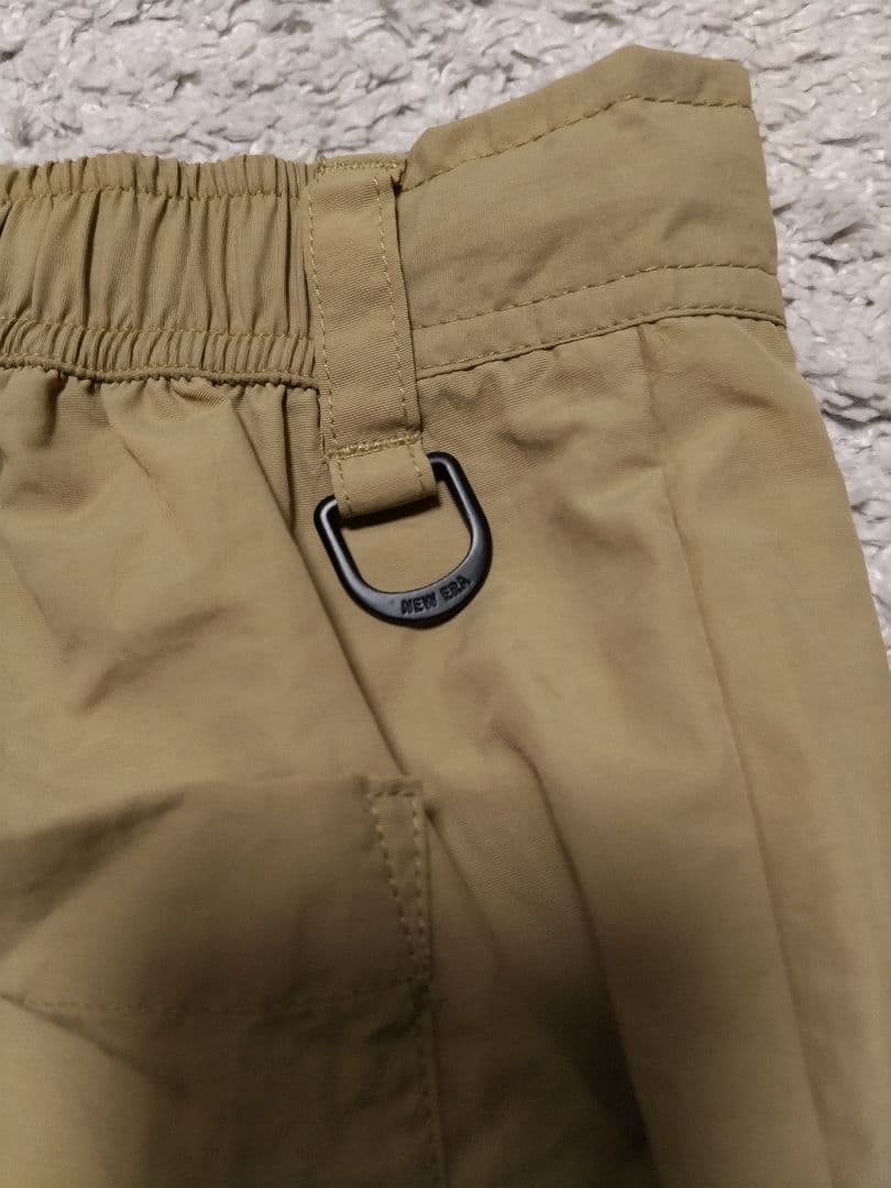 新品　ニューエラ　ゴルフ　ハーフパンツ　ベージュ