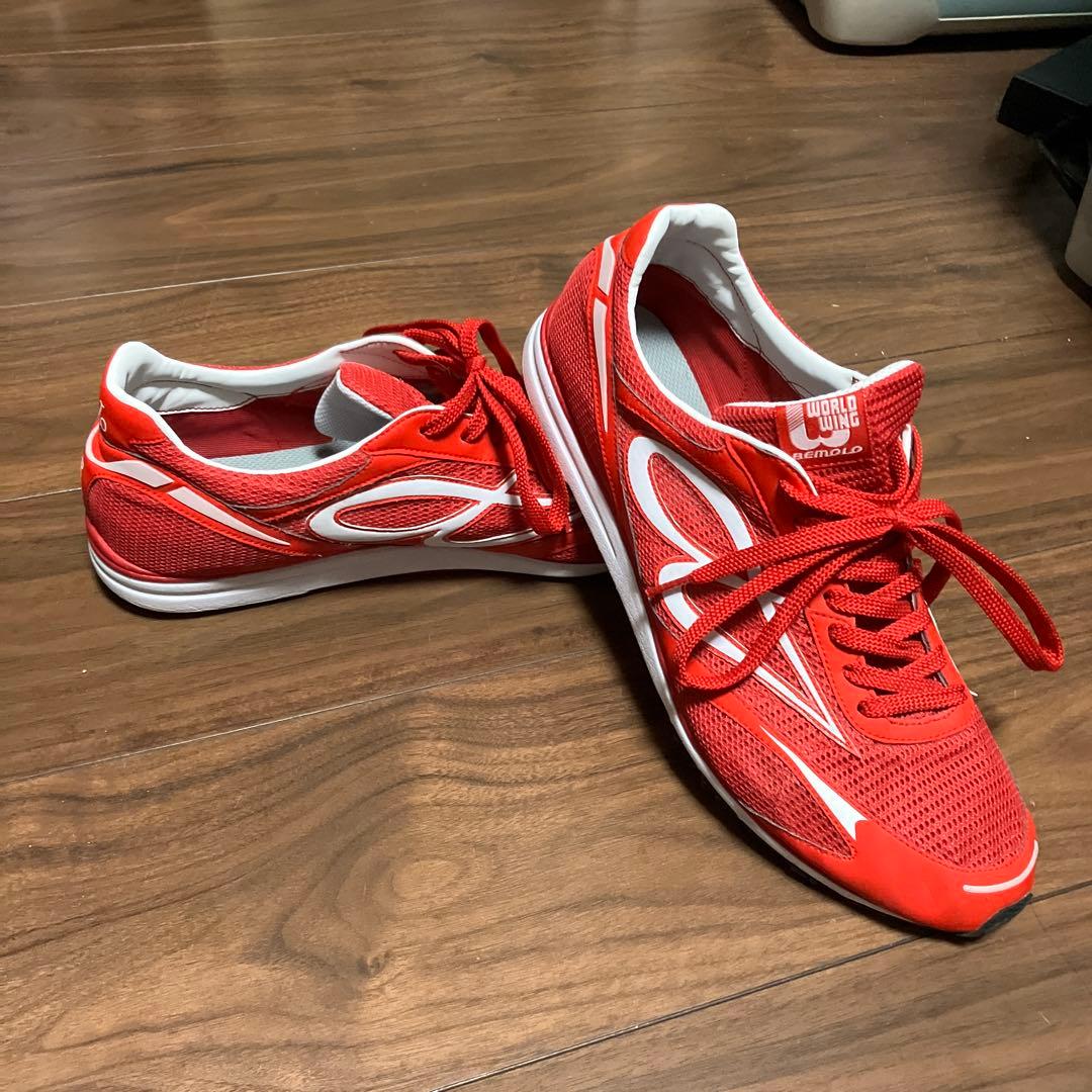 ビモロシューズ　ベロ　ランニングシューズ　28.0 レッド