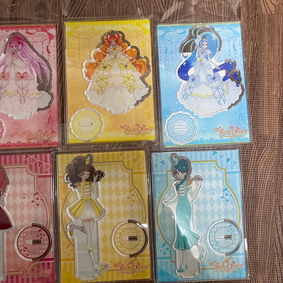 プリンセスプリキュア　アクリルスタンド　8体セット　早い者勝ち