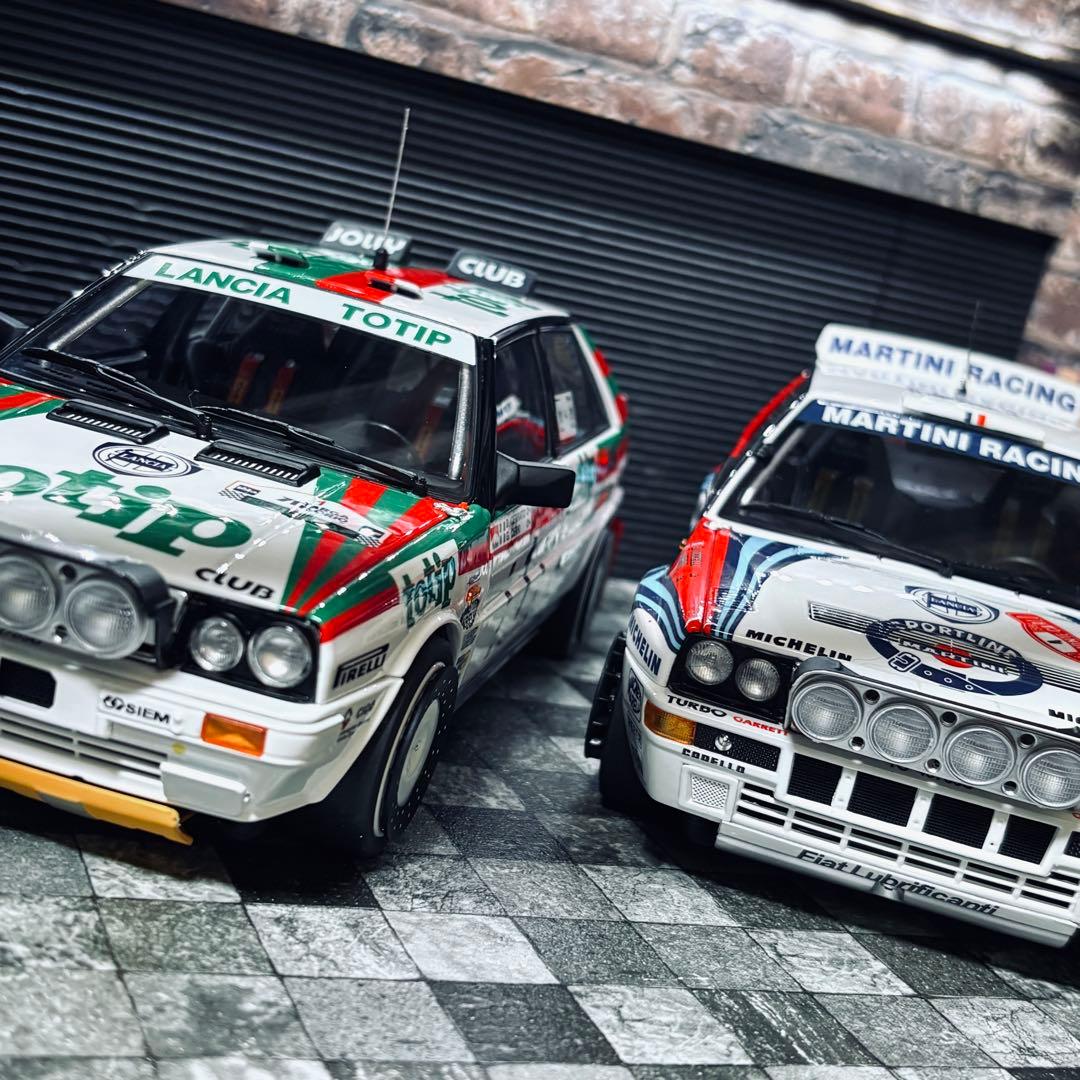 1/18 京商 ランチア デルタ HF 4WD Team totip 1987