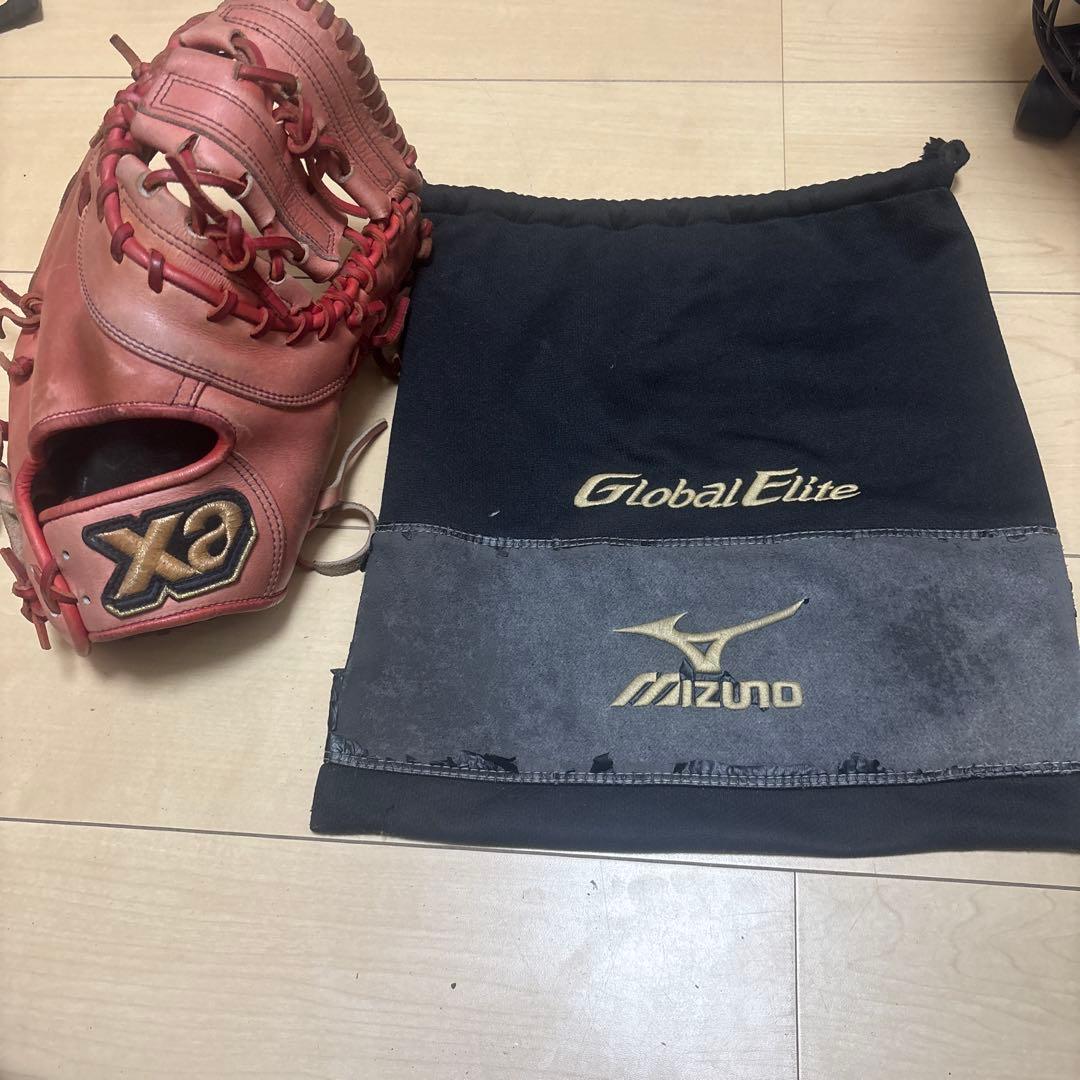 軟式グローブ ファーストミット グローブ袋付き