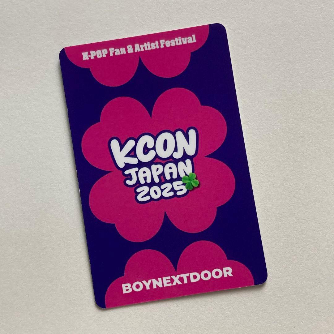 BOYNEXTDOOR KCON JAPAN トレカ ジェヒョン