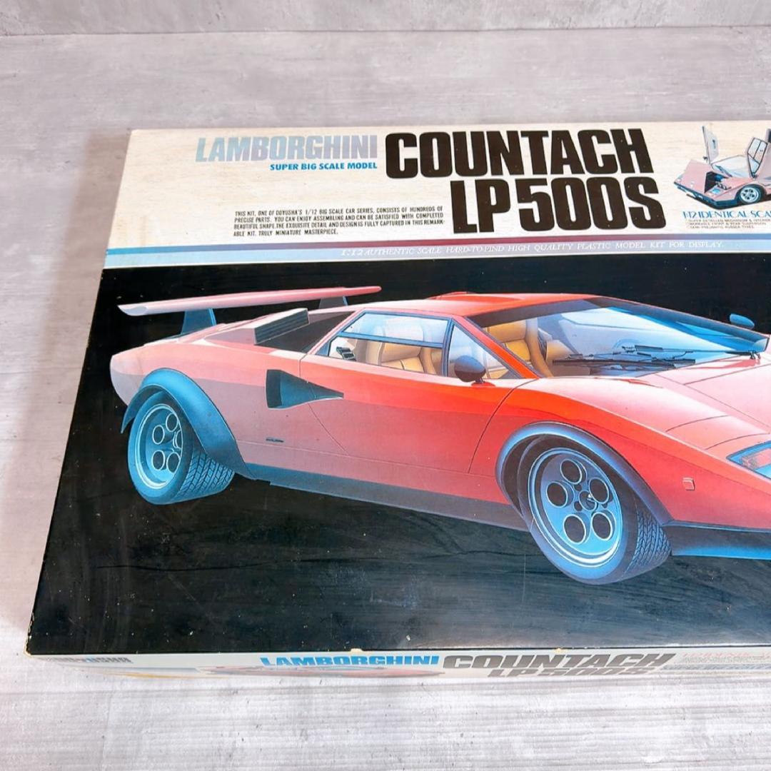 未使用! 未組立品　童友社　ランボルギーニ　カウンタック　LP500S プラモ