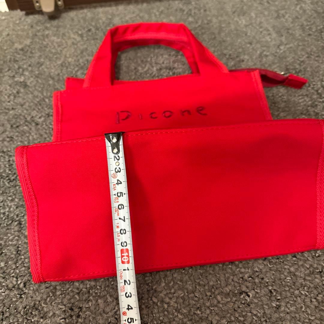 Picone 赤 トートバッグ