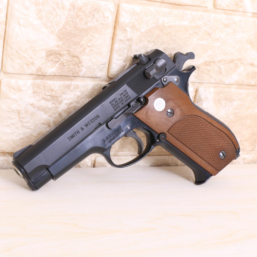 MGC製 モデルガン M-39 スライド可動 S&W系 リアル刻印