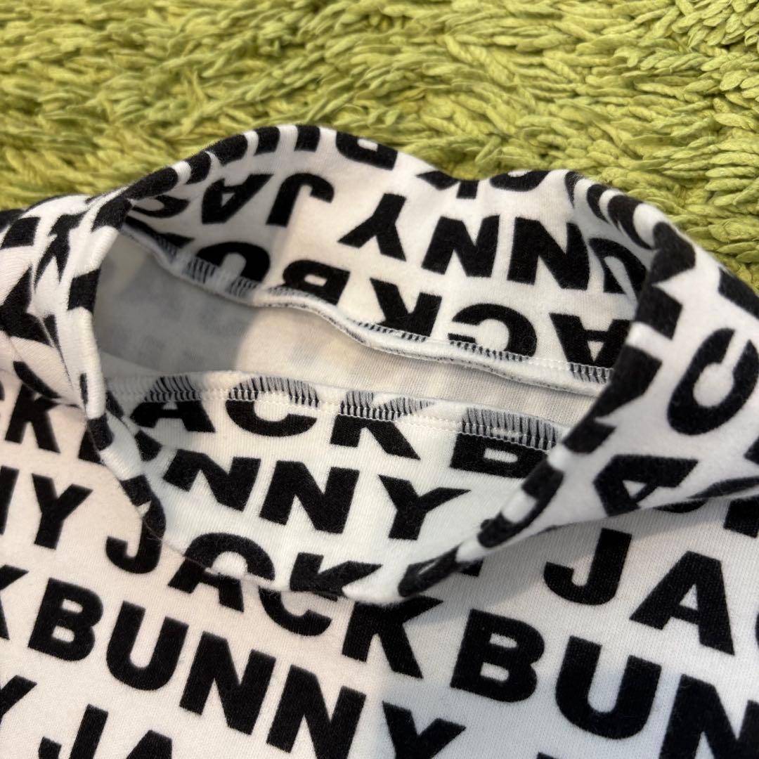 JACK BUNNN‼︎ ジャックバニー 長袖モックネックシャツ 総柄 サイズ0