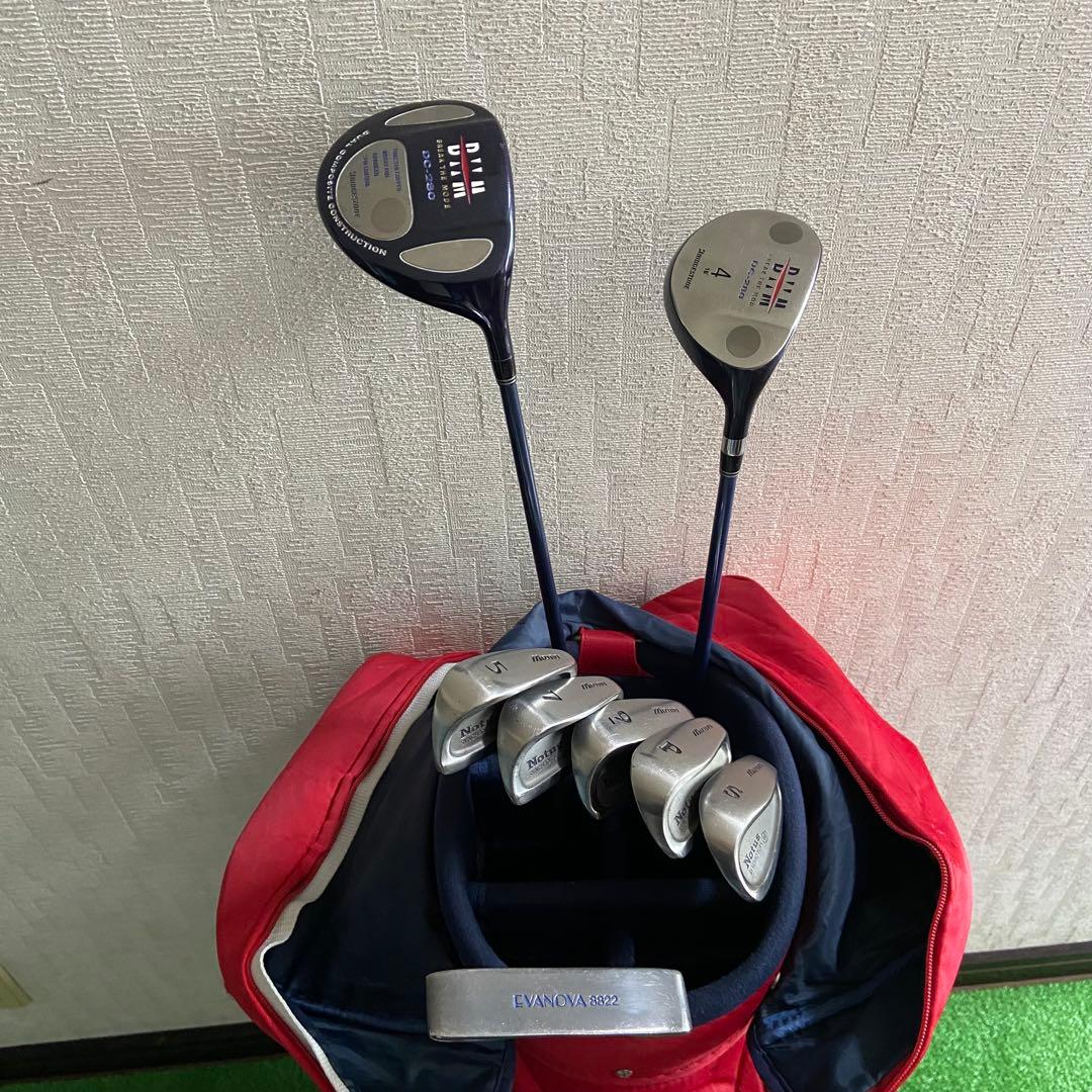 レディースゴルフクラブハーフセット