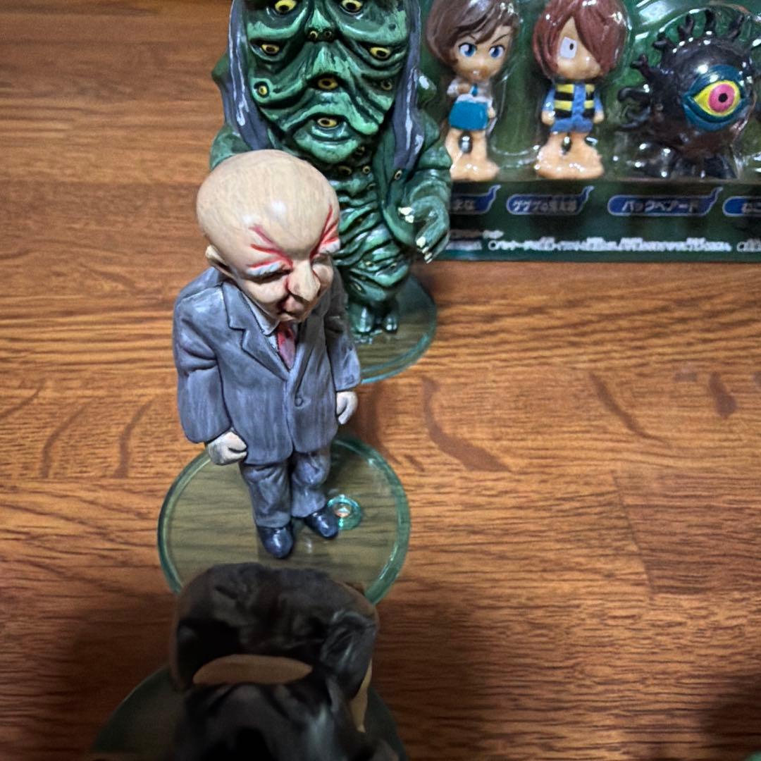 水木しげる先生の世界　ゲゲゲの鬼太郎 新旧フィギュアセット2と妖怪シリーズセット