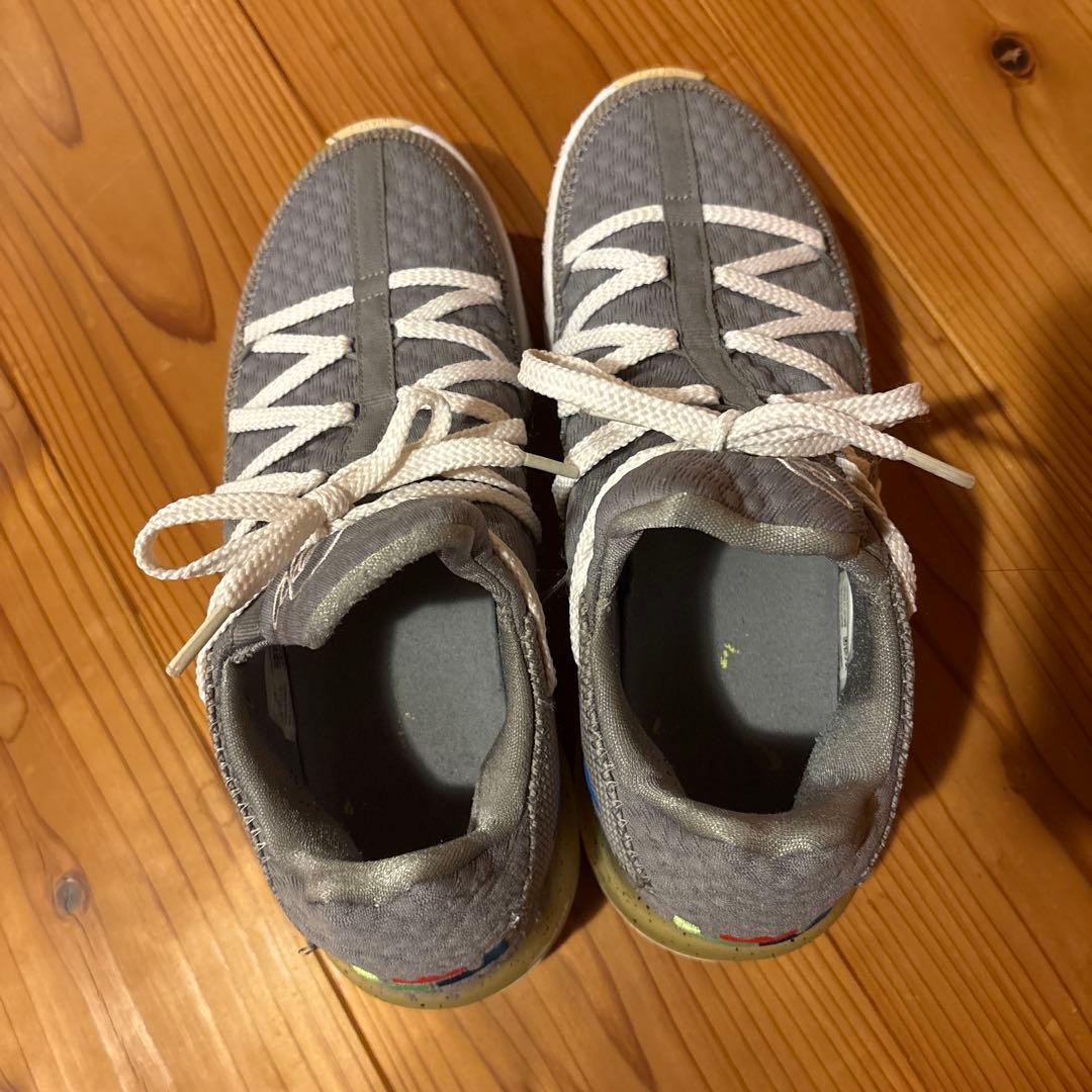 シューズ(男性用) NIKE LEBRON 17 LOW PARTICLE GREY/WHITE