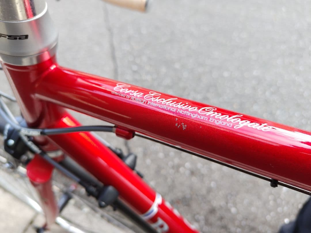 [極美品] Raleigh（ラレー）CARLTON-A CRA クロモリ ロード