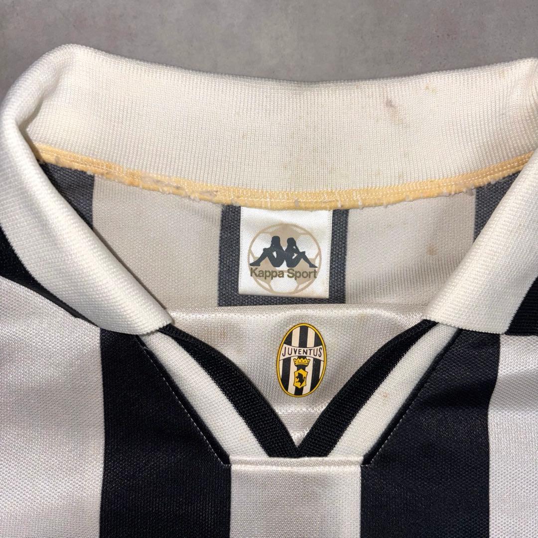 ユベントス JUVENTUS Kappa ユニフォーム ゲームシャツ　サイズL