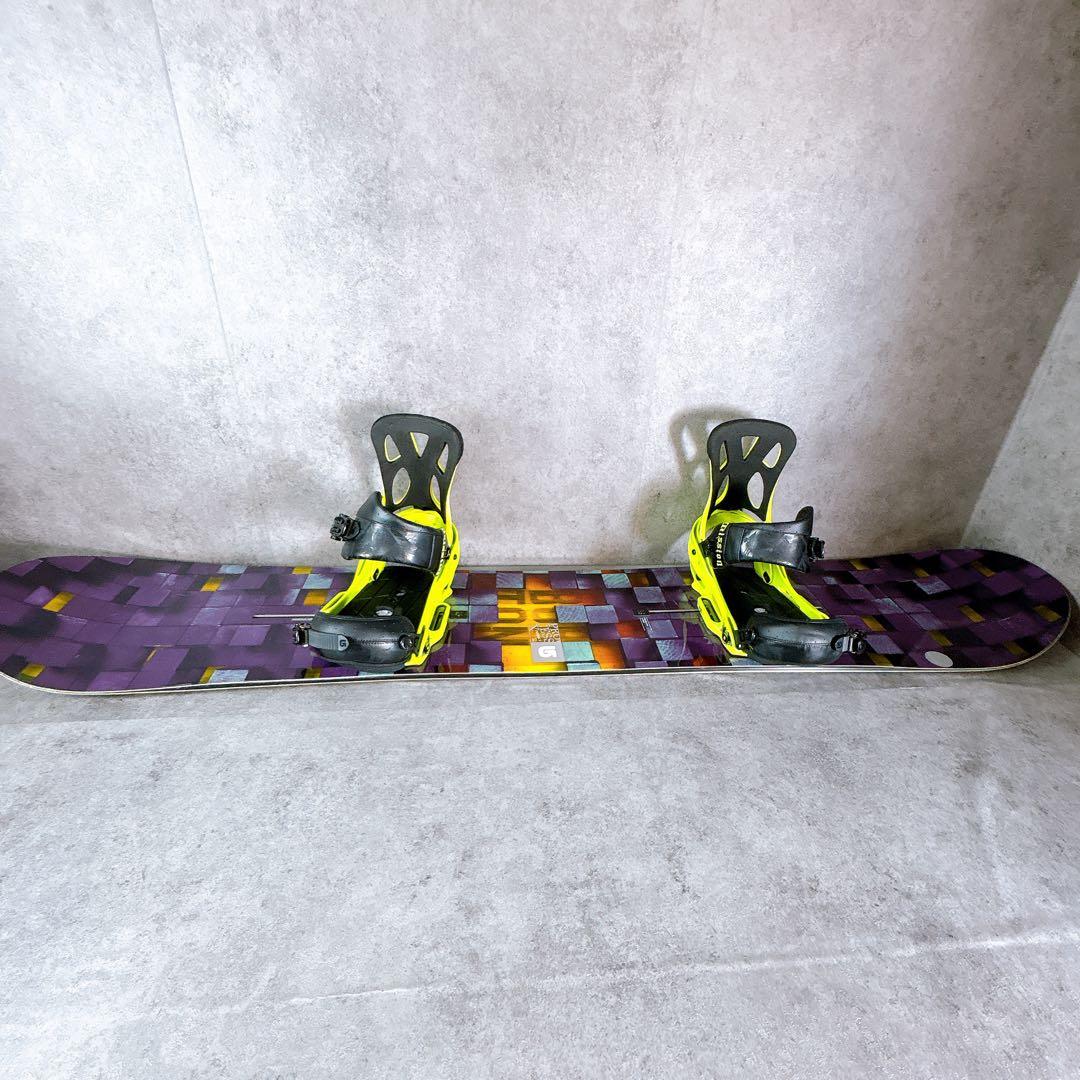 【BURTON2点セット】メンズスノーボード　バートン　152cm バイン付き