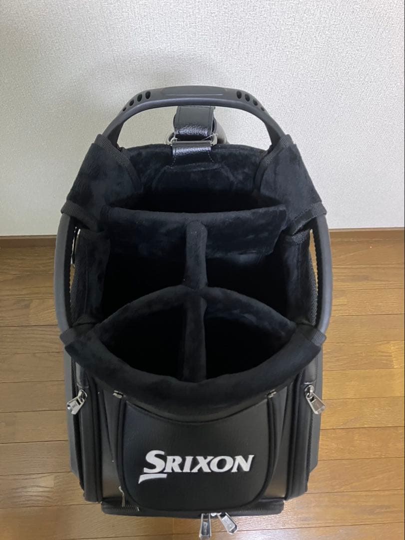 Srixon キャディバッグ 黒/白