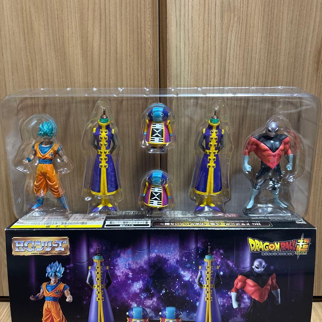 ドラゴンボール超 HGシリーズ 宇宙サバイバル編 フィギュアセット 孫悟空他