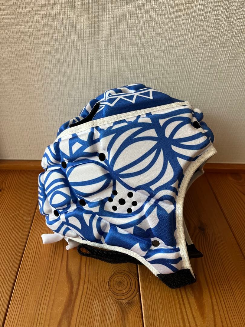 IMPACT ラグビーヘッドギア 青白　L