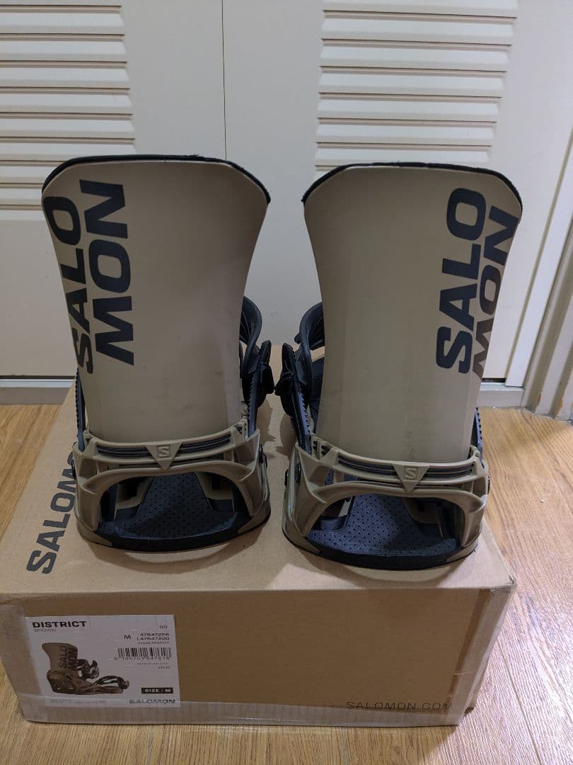 24-25Salomon District スノーボードビンディング