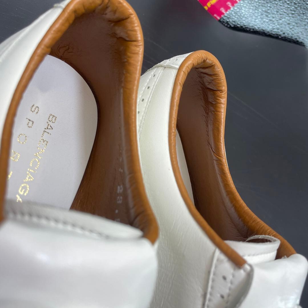 バレンシアガ　BALENCIAGA キルトタッセル付きゴルフシューズ　23.5㎝