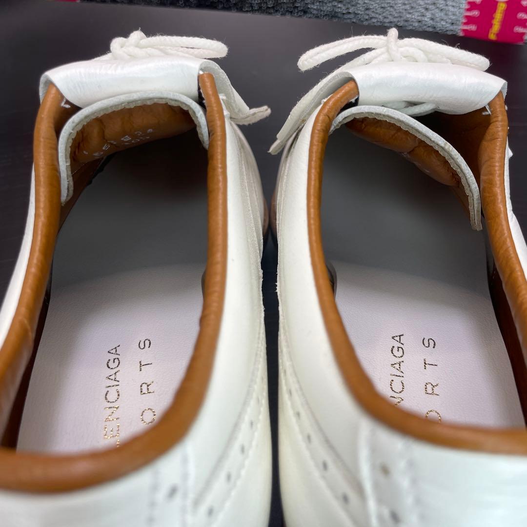 バレンシアガ　BALENCIAGA キルトタッセル付きゴルフシューズ　23.5㎝