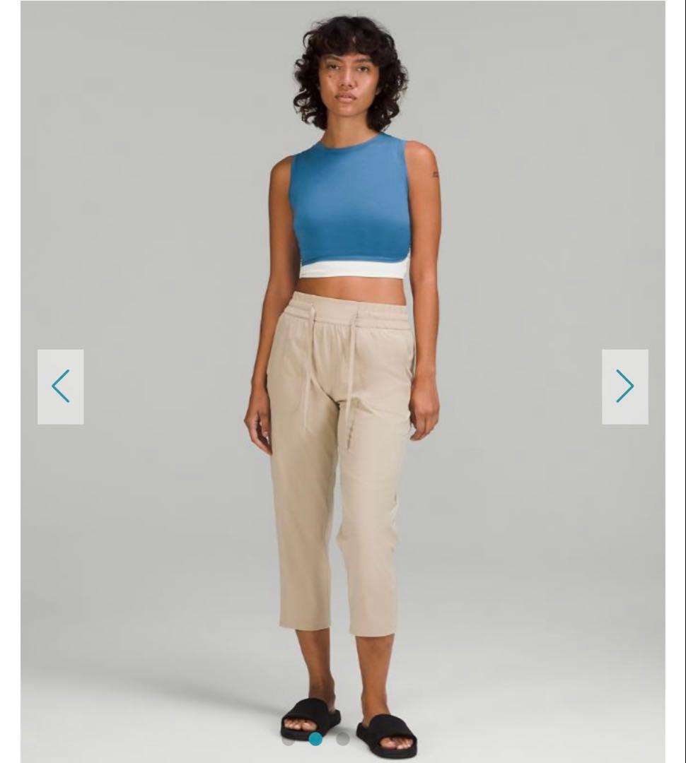 ヨガ・ピラティス Lululemon Pull-On MR Tapered Leg Crop 23