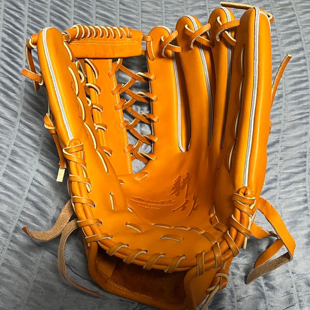 【岸本耕作作製】　イチローモデル外野用グラブ