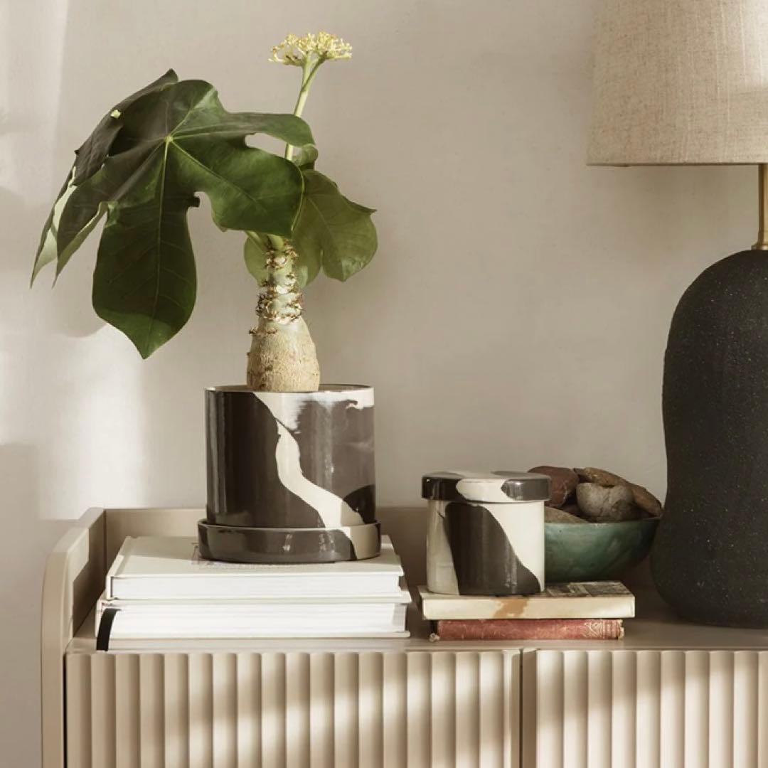 食器 ferm LIVING Inlay Container Sand/Brown