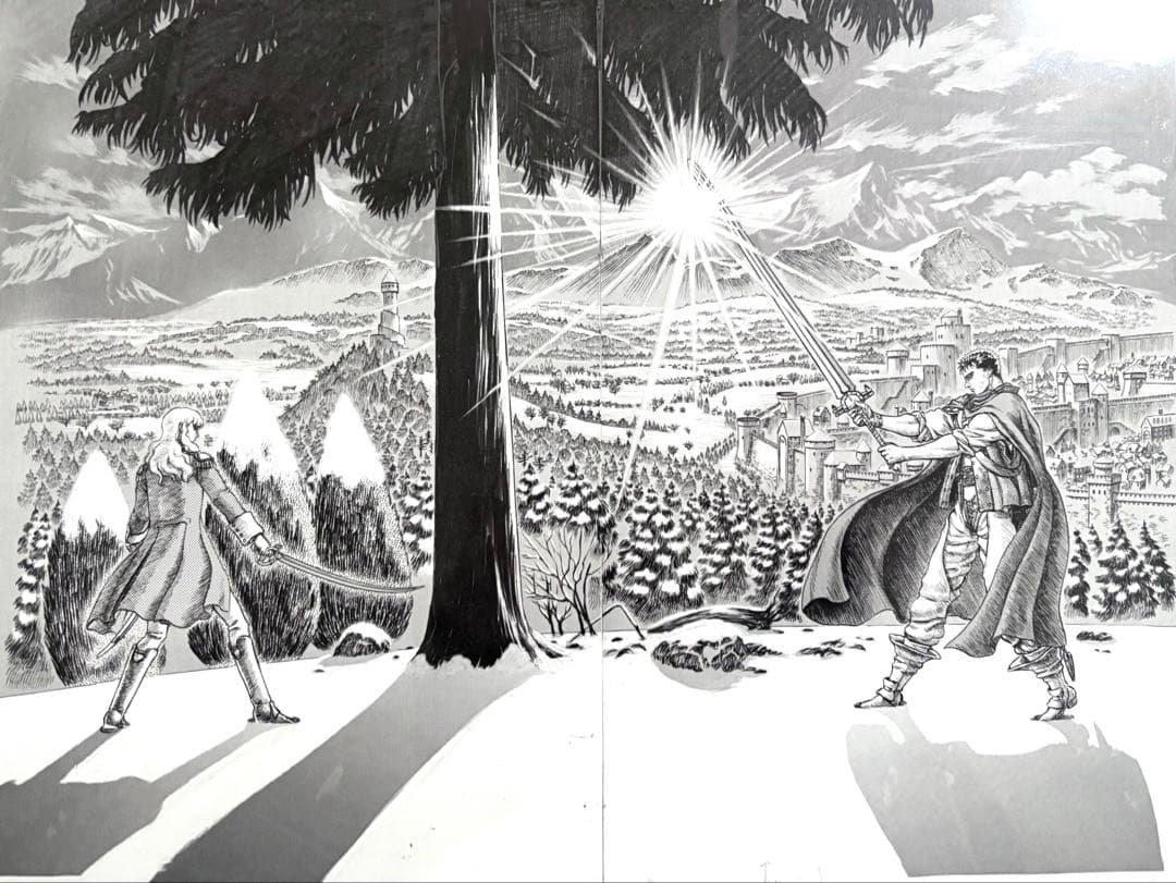 大ベルセルク展　ベルセルク 原画　4枚セット